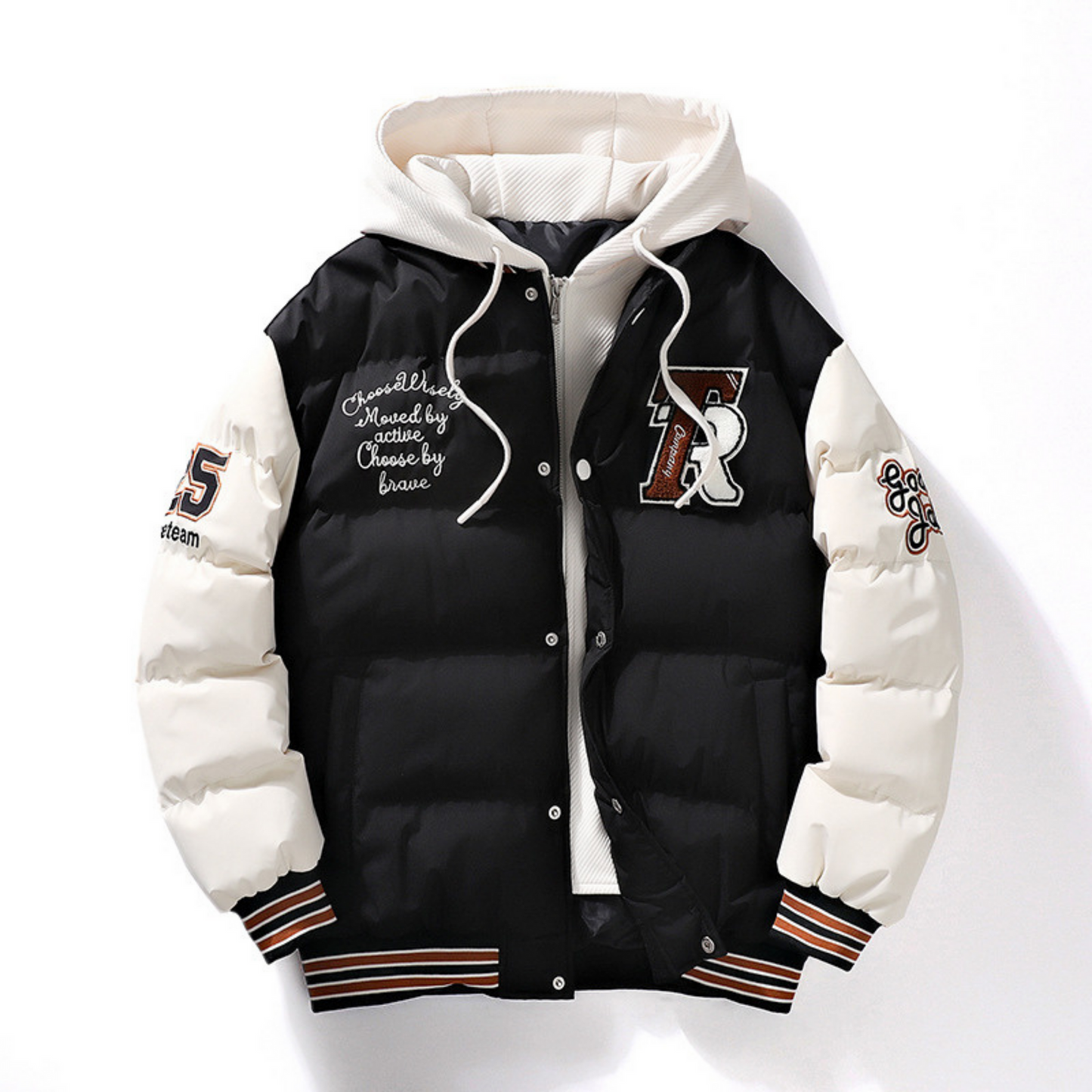Liam Sportliche Wattierte Jacke - Für einen Mutigen und Bequemen Look