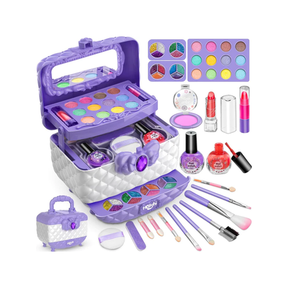 Prinzessinnen Beauty Koffer – Magisches Make-up Spielset für kleine Stil-Ikonen