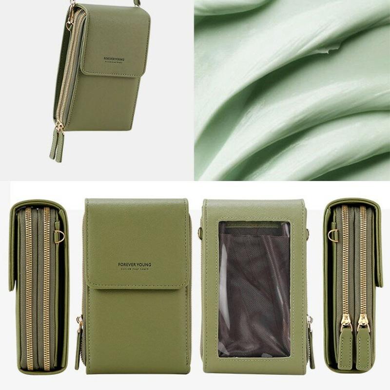 Touchscreen-Handtasche mit Geldbörse-Funktion – Kompakte Crossbody für den täglichen Gebrauch