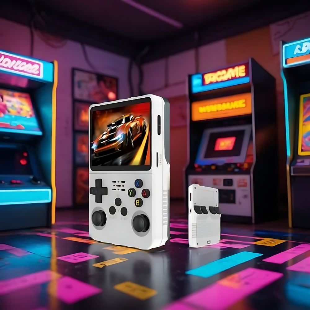 RetroSpiel - Tragbare Konsole mit Klassischen Spielen