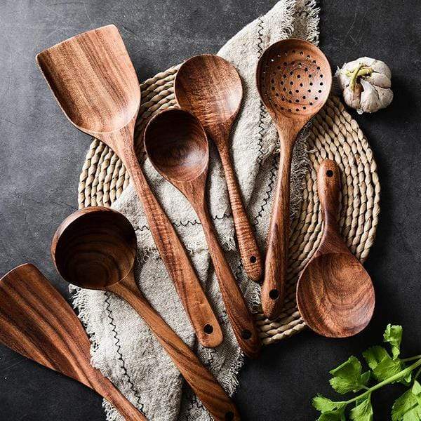 Natürliche Holz-Küchenset – Nachhaltiges und stilvolles Kochen