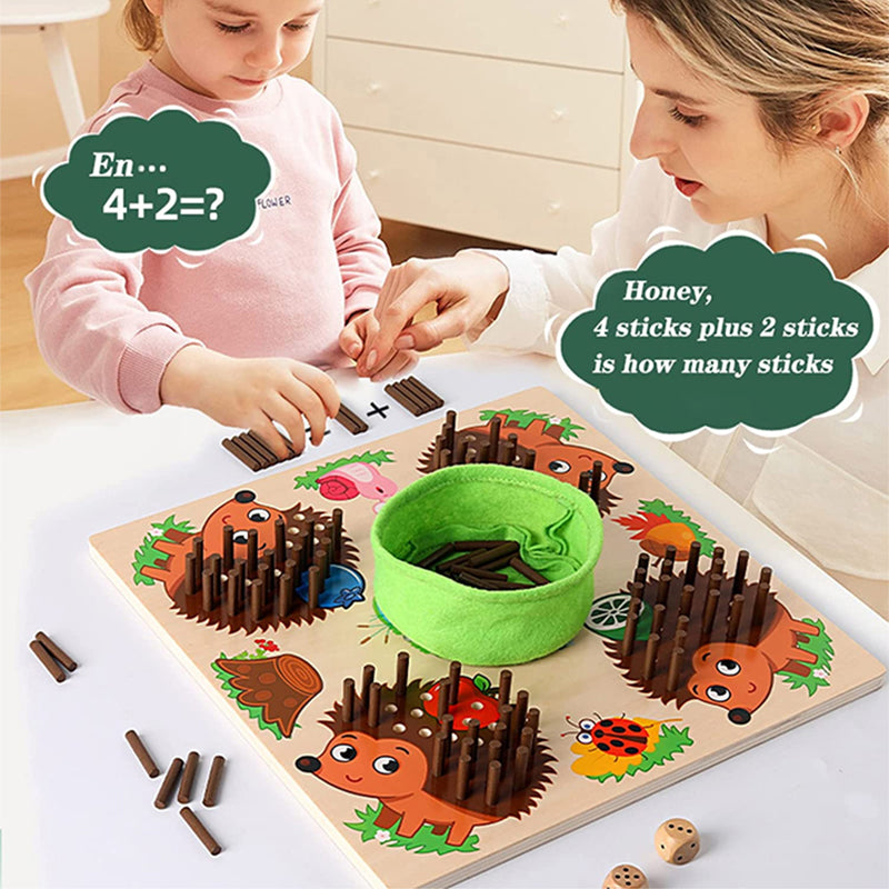 Pädagogisches Igelspiel – Für Lernen und Spaß
