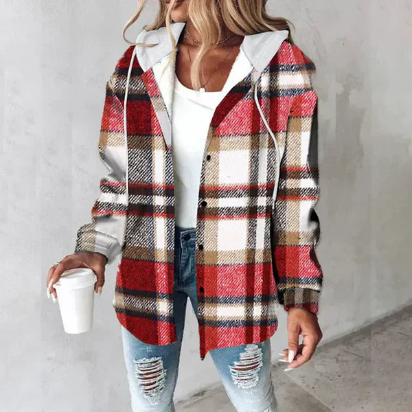 Bequeme Übergangsjacke mit Kapuze – Perfekt für entspannte Tage