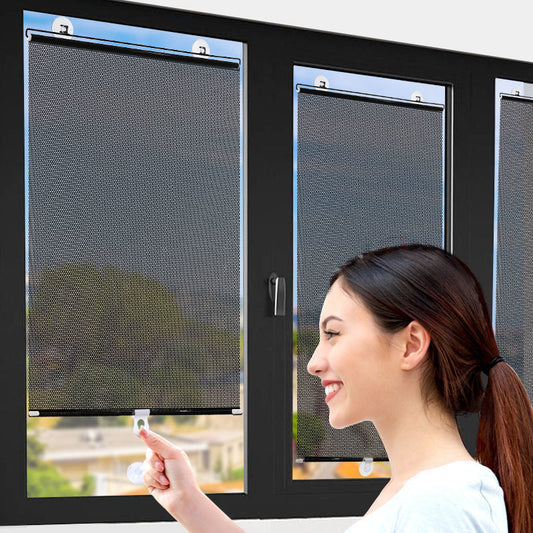 Selbstklebender Fenster-Sonnenschutz - Einfach und effektiv