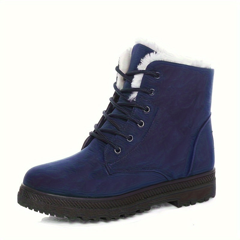 Damen Stilvolle Winter Stiefeletten - Halte deine Füße warm und komfortabel