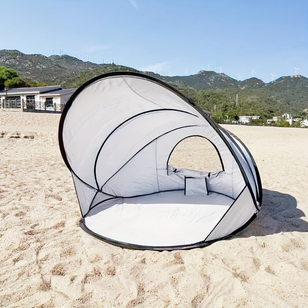 Schnelles Pop-Up Strandzelt – Einfach Aufzustellen und Schutz Für Alle