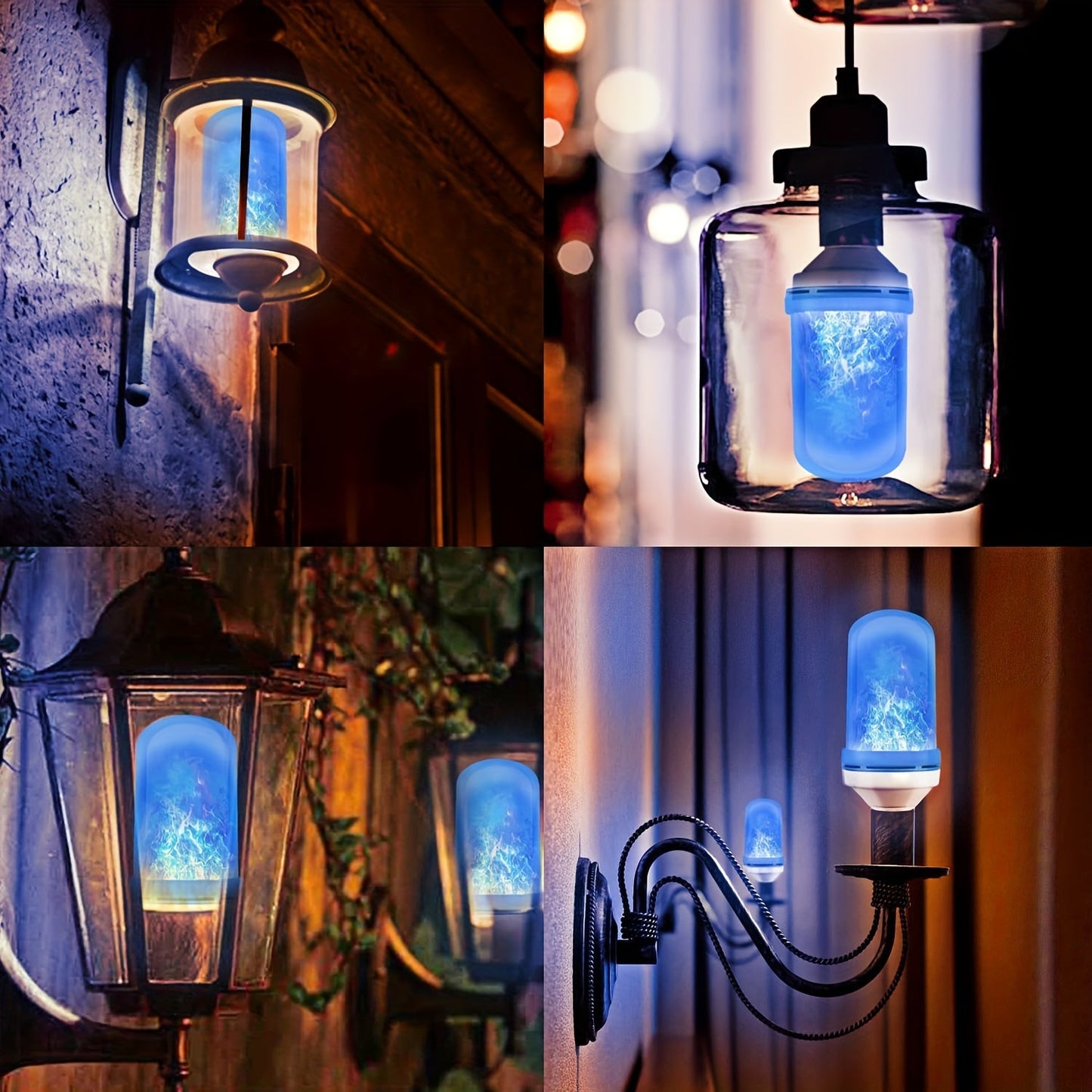 FireLight LED Lichter – Magischer Flammeneffekt in Zwei