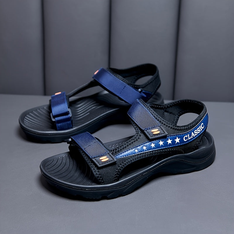 Herren Klassische Sport Sandalen – Bequeme EVA-Sohle mit Verstellbaren Riemen