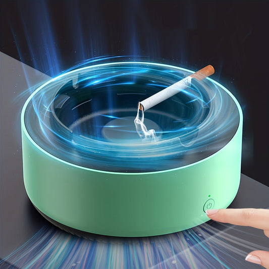Intelligenter Aschenbecher mit Luftreiniger – Effektive Rauch- und Geruchsbeseitigung mit stilvollem Design
