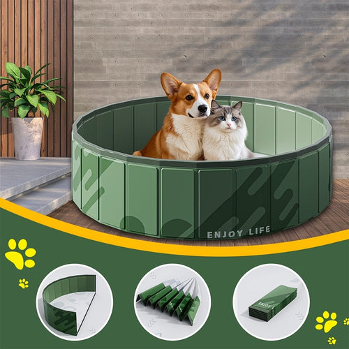 Tragbare Kühlbad für Hunde – Komfortabel und Sicher für Sommertage