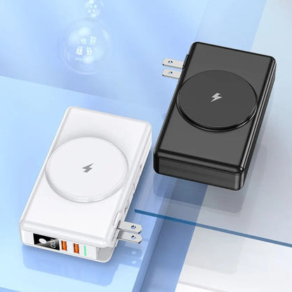 EnergieMate 5-in-1 Powerbank – Schlanker Reisebegleiter mit 15.000mAh