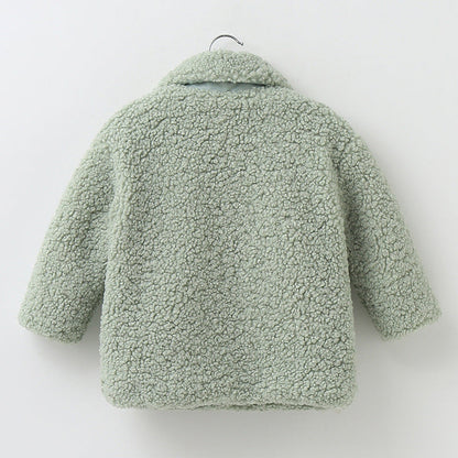 Kuschelig weiche Teddyjacke für Mädchen – Warm und stilvoll