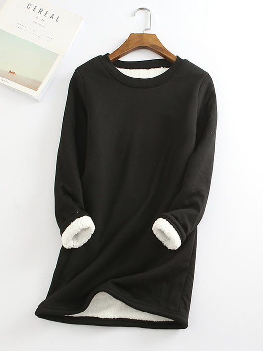 Soft Touch Kleid – Warm und Stilvoll für Kalte Tage