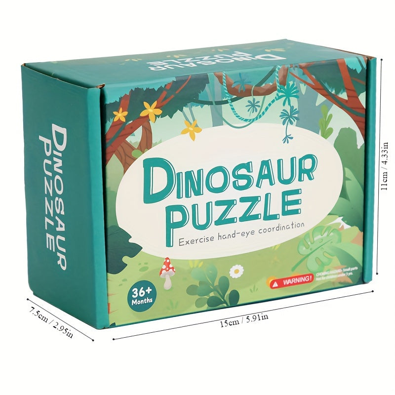 Pädagogisches Dinosaurierpuzzle – Für kreatives Lernen und Spielspaß