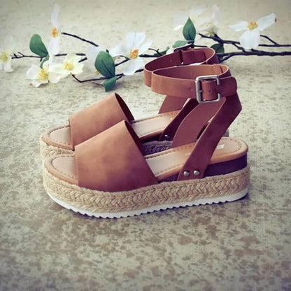 Damen Plattform Espadrille Sandalen – Stilvolles und bequemes Sommer-Schuhwerk
