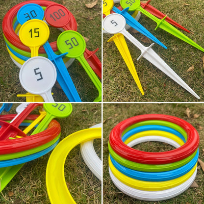 Bunte Ringwurfspiel – Für unterhaltsame Aktivitäten im Freien