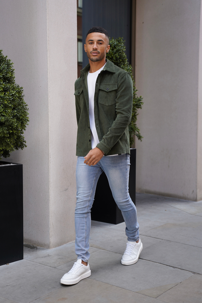 Luca Cord Hemd - Komfort und Stil in Einem