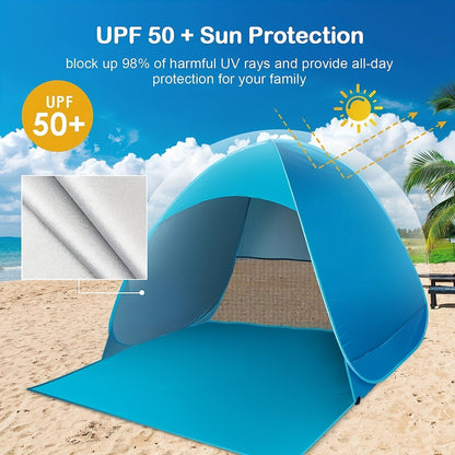 BreezeShield Strandzelt – Schutz und Komfort für jeden Strandtag
