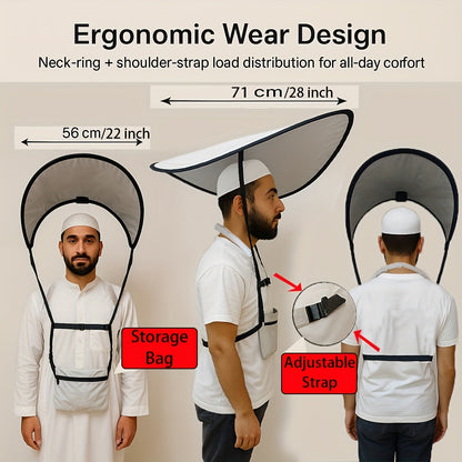 Ergonomischer Tragbarer Gebetsschuh – UV-Schutz mit Verstellbaren Riemen