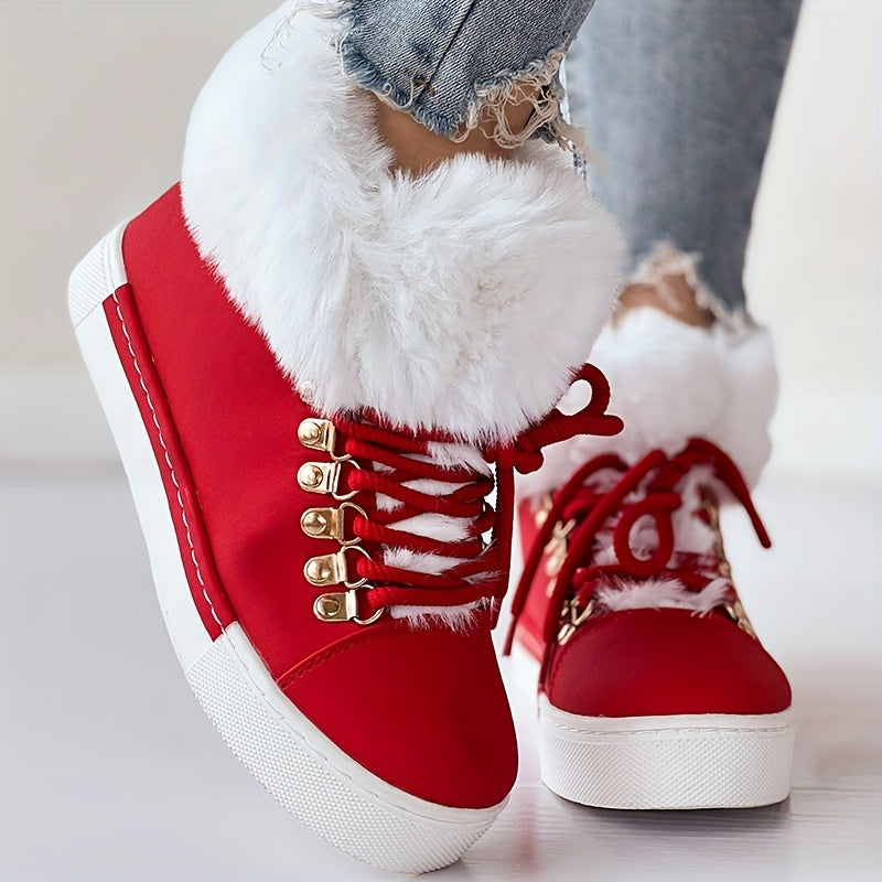 Ember Fluffy Boots – Für winterliche Wärme und Komfort