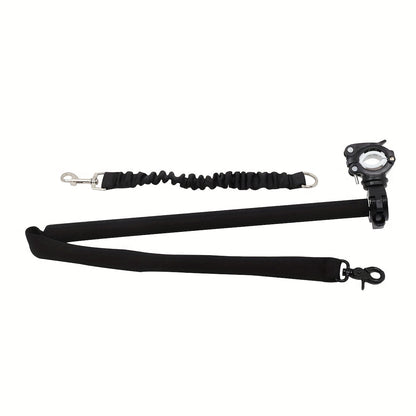 Hundeleine für das Fahrrad mit abnehmbarem Kabel – Erweiterbar & Sicherheitsbuffer
