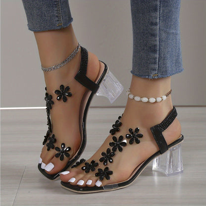 Blumenfest Sandalen für Damen - Luftig und Schick für Sonnige Tage