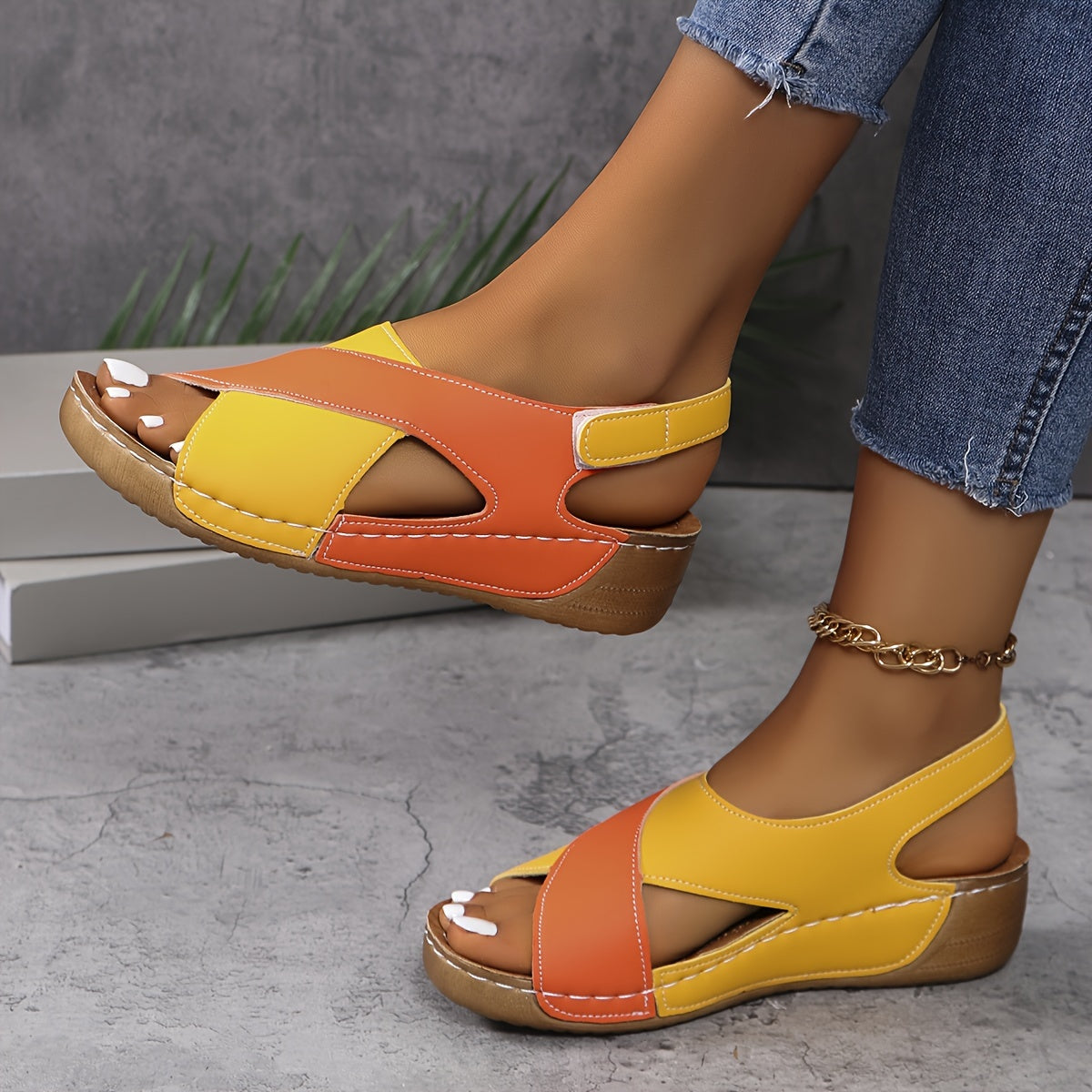Verstellbare orthopädische Sandalen – Unterstützender Komfort für Frauen