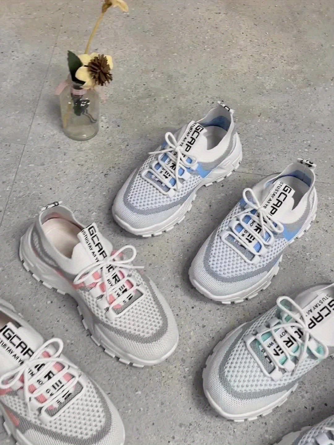 Damen Freizeit Sneakers - Flexibel und Atmungsaktiv für Jeden Tag