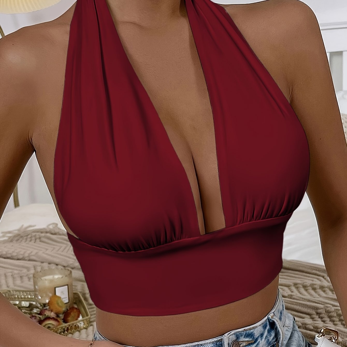 Elegantes Bandeau-Top Damen - Flexibel und Trendy