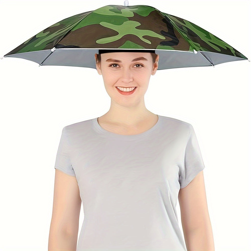 SunShade Regenhut – Leichtgewichtig, UV-schutzend und Freihändig