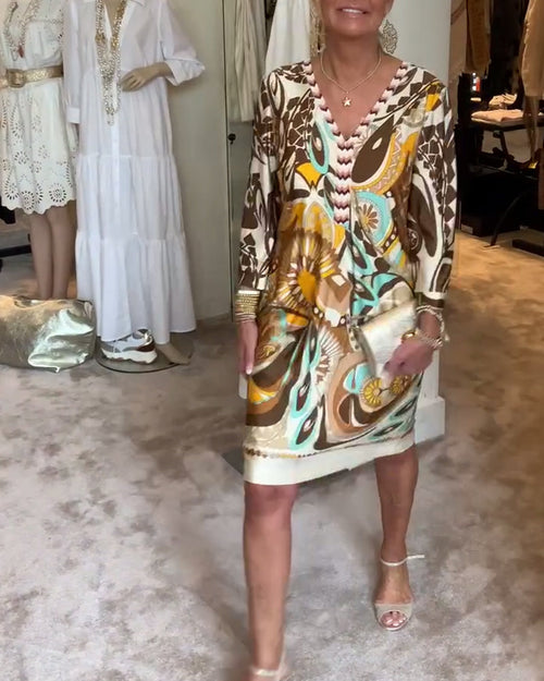 Vintage Vibe Kleid – Elegant und bequem für jede Gelegenheit