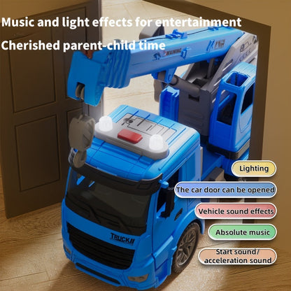 Kraftvoller Kranwagen – Spielspaß mit Sound und Licht
