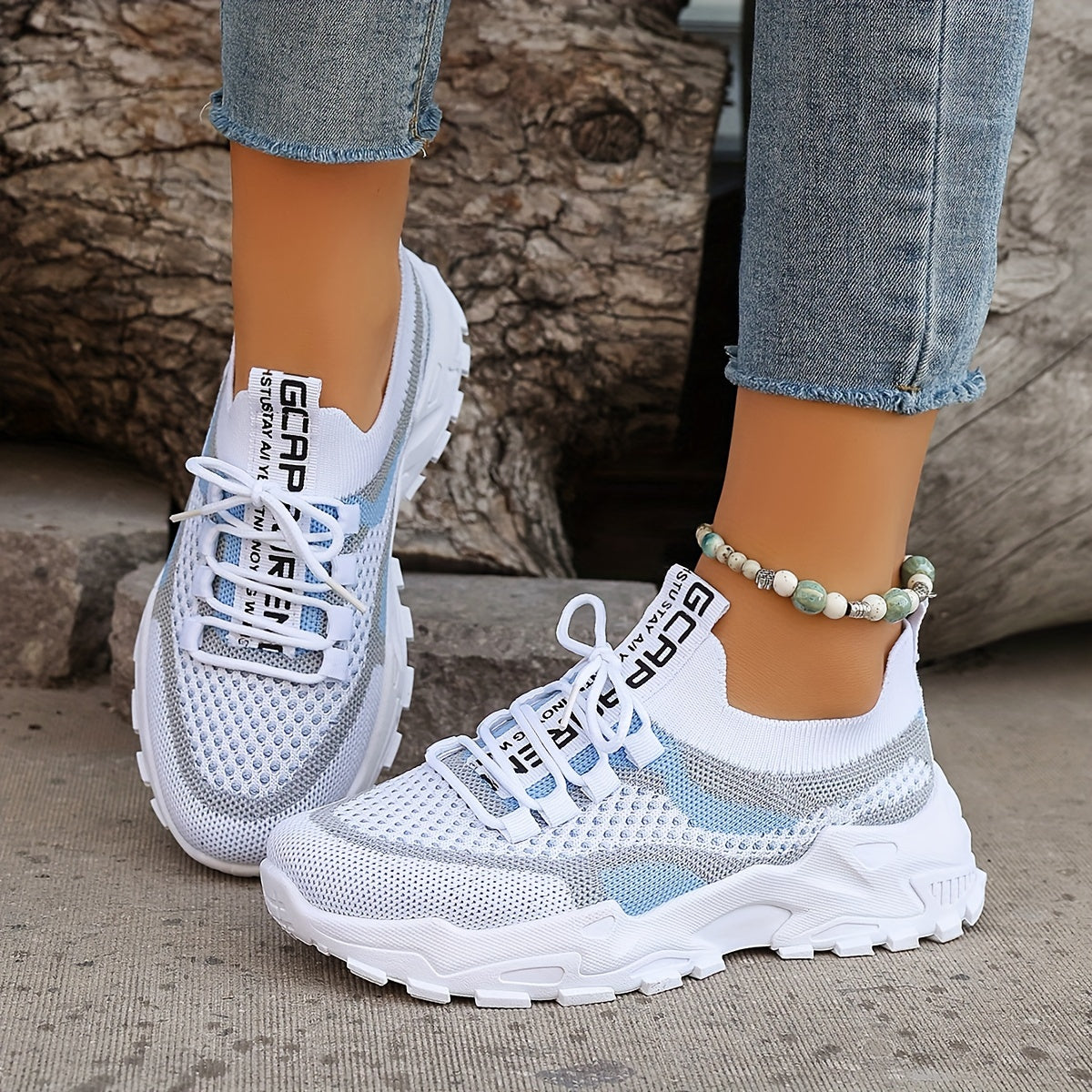 Damen Freizeit Sneakers - Flexibel und Atmungsaktiv für Jeden Tag