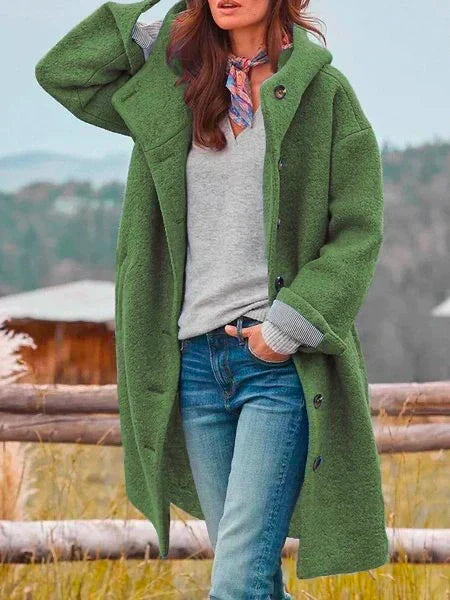 Eleganter Wollmantel für kalte Tage - Stilvoll und bequem