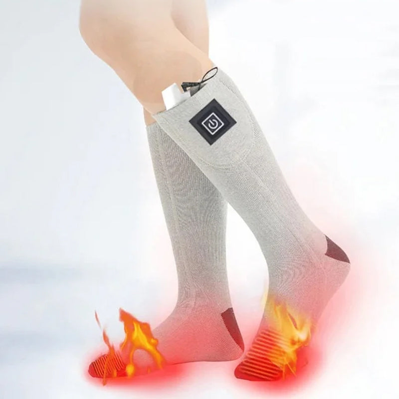 ThermoGlow Aufladbare Heizsocken – Warm und Bequem