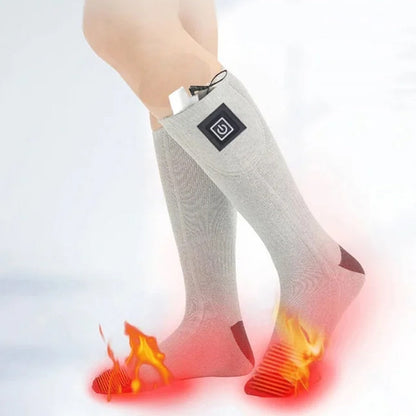 ThermoGlow Aufladbare Heizsocken – Warm und Bequem