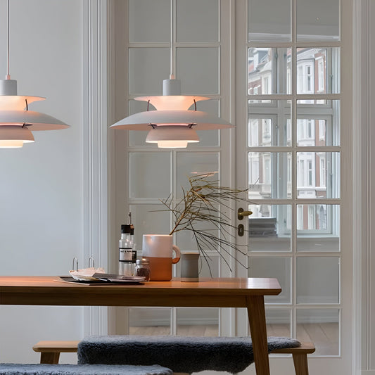 SkyGlow LED Pendelleuchte – Modernes Skandinavisches Design mit Dimmfunktion