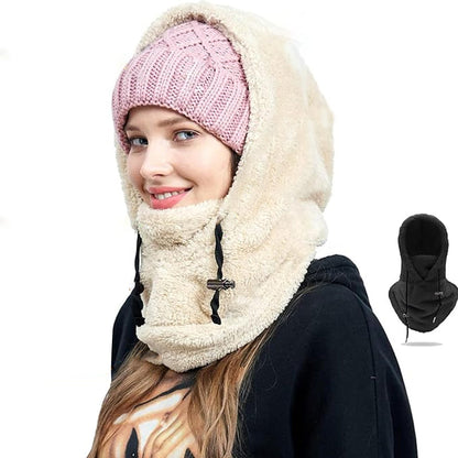 PolarGuard 3-in-1 Wintermütze – Warm, Winddicht und Multifunktional