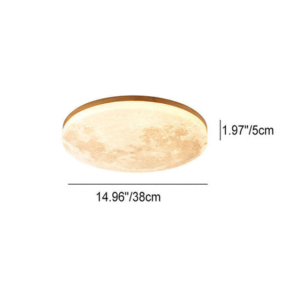 LunarGlow Deckenlampe – Beruhigendes Mondlicht für jedes Interieur