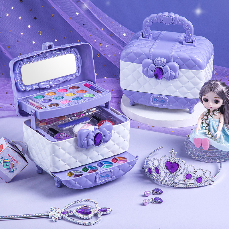 Prinzessinnen Beauty Koffer – Magisches Make-up Spielset für kleine Stil-Ikonen