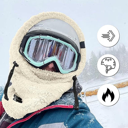 PolarGuard 3-in-1 Wintermütze – Warm, Winddicht und Multifunktional