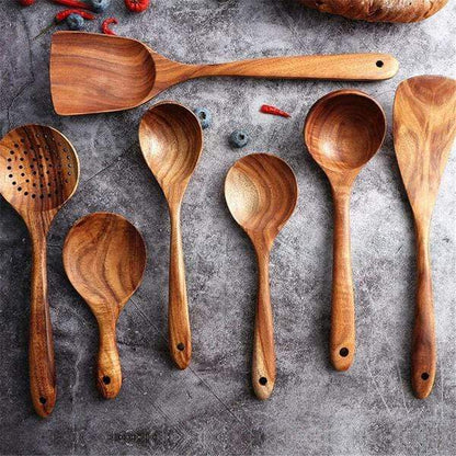 Natürliche Holz-Küchenset – Nachhaltiges und stilvolles Kochen