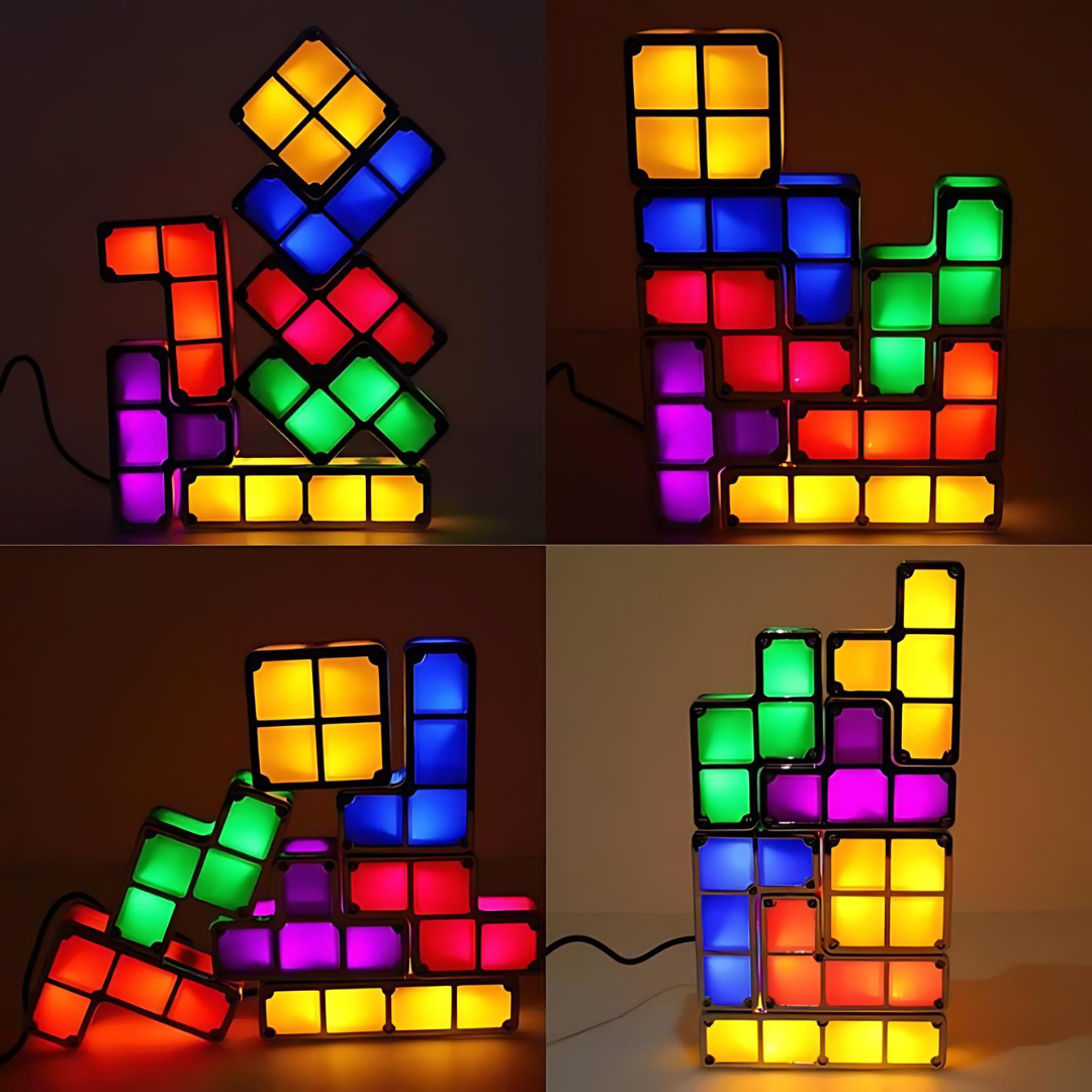 Bloklight Retro Stimmungsbeleuchtung – Einzigartiger Stil und Warme Atmosphäre