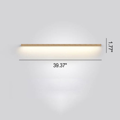 Minimalistische Holz-Wandlampe – Stimmungsvolle Beleuchtung für jeden Raum