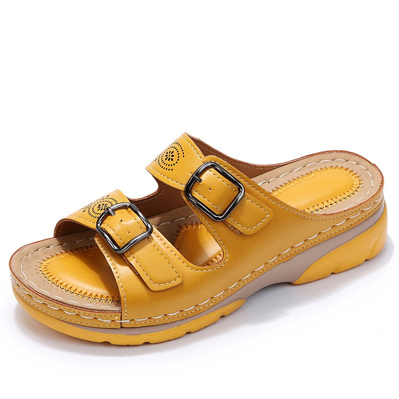 Bequeme Sommerschuhe – Verstellbar und Rutschfest