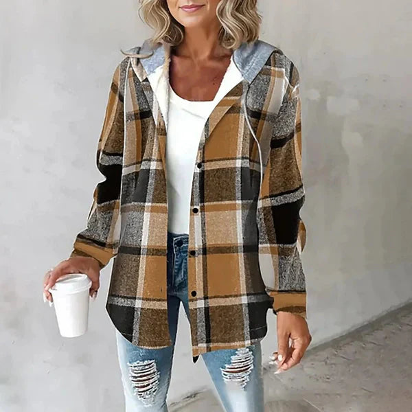 Bequeme Übergangsjacke mit Kapuze – Perfekt für entspannte Tage