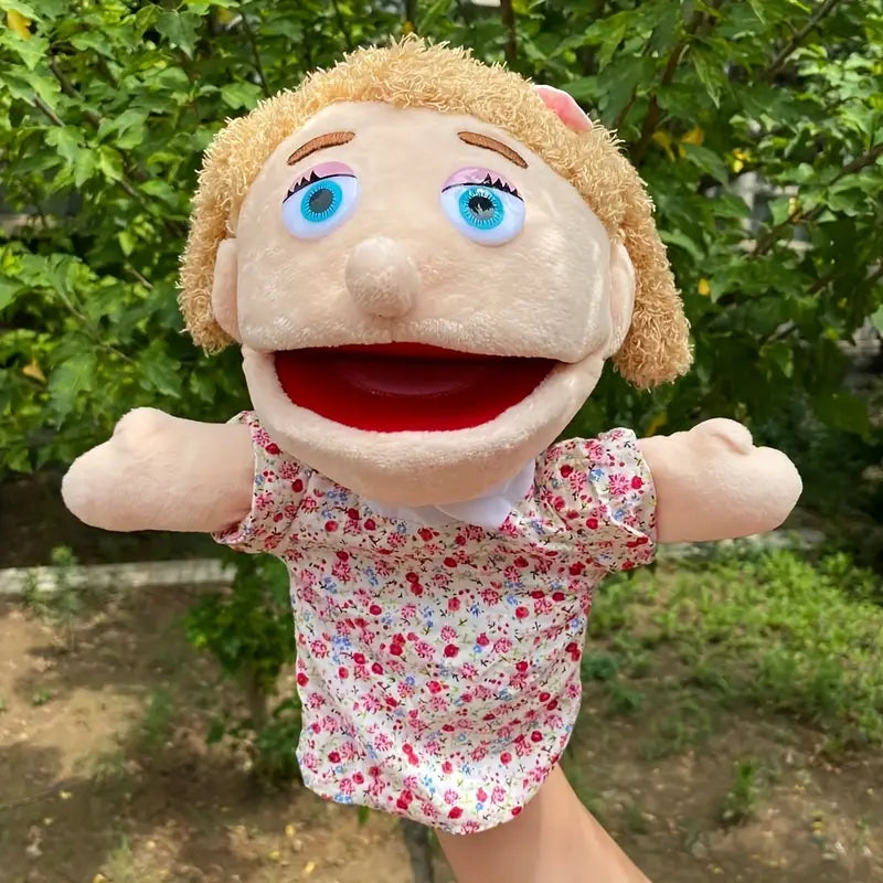 Lila Schattige Handpuppe - Kreatives Spielzeug für Kinder