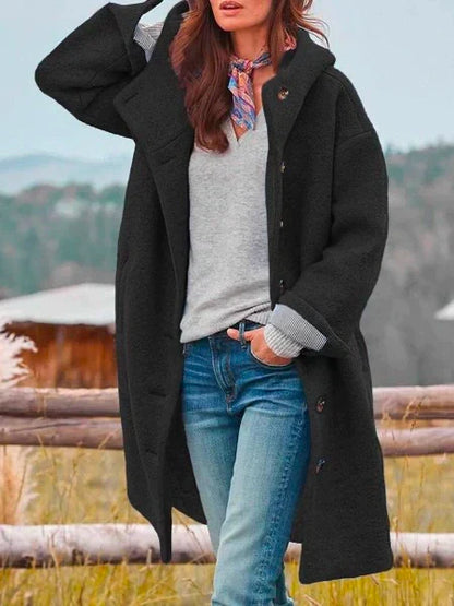 Eleganter Wollmantel für kalte Tage - Stilvoll und bequem