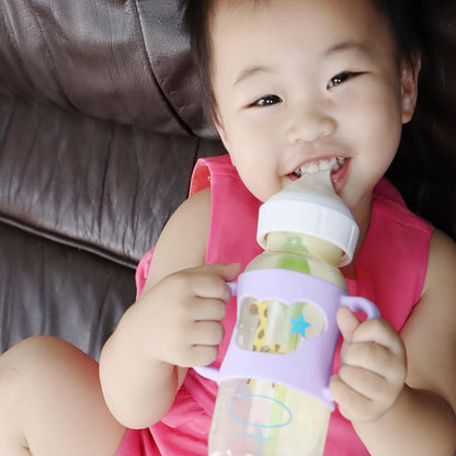 SnuggleGrip Silikon Babyflaschen-Griffe – Weich & Flexibel