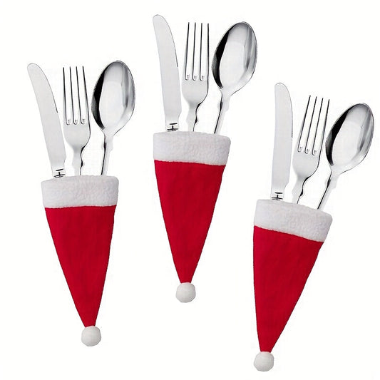 Weihnachtsmann-Hüllen Set – Für einen festlichen Tisch
